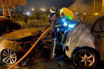 Arde otro vehículo en una vía pública de Telde/TA.